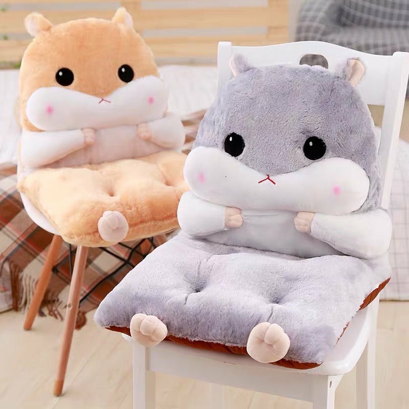 Houseware |  Cute Hamster Cushion Houseware Brown