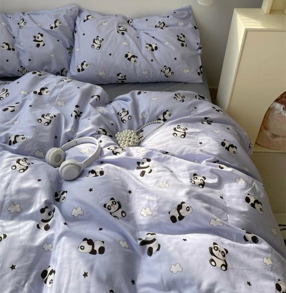 Houseware |  Cute Panda Bedding Set Houseware Houseware