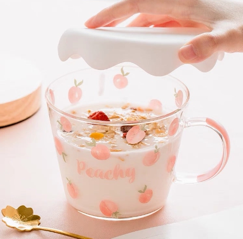 Houseware |  Cute Peaches Cup Houseware Houseware