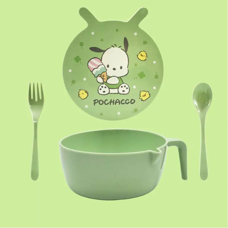 Houseware |  Cute Pochacco Bowl Set Houseware Houseware