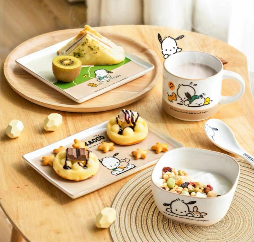 Houseware |  Cute Pochacco Dinner Set Houseware Houseware