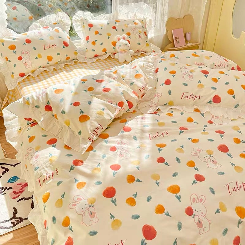 Houseware |  Cute Rabbit Bedding Set Houseware Houseware