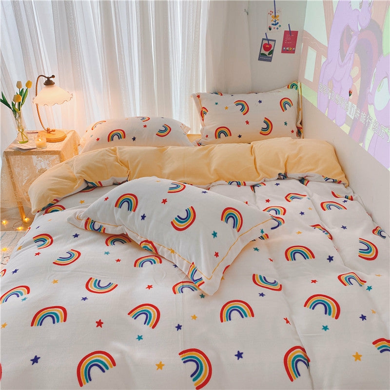 Houseware |  Cute Rainbow Bedding Set Houseware Houseware