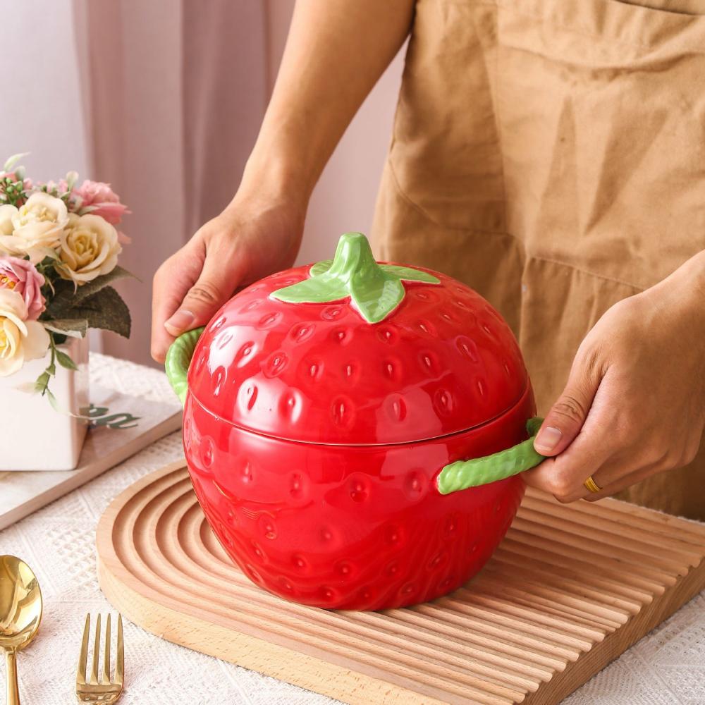 Houseware |  Cute Strawberry Bowl Houseware Houseware