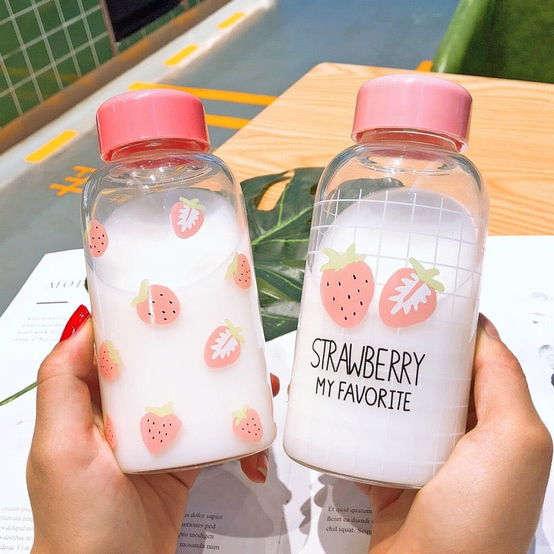 Houseware |  Cute Strawberry Drinking Bottle Houseware Houseware