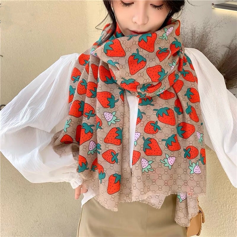 Houseware |  Cute Strawberry Scarf Houseware Houseware