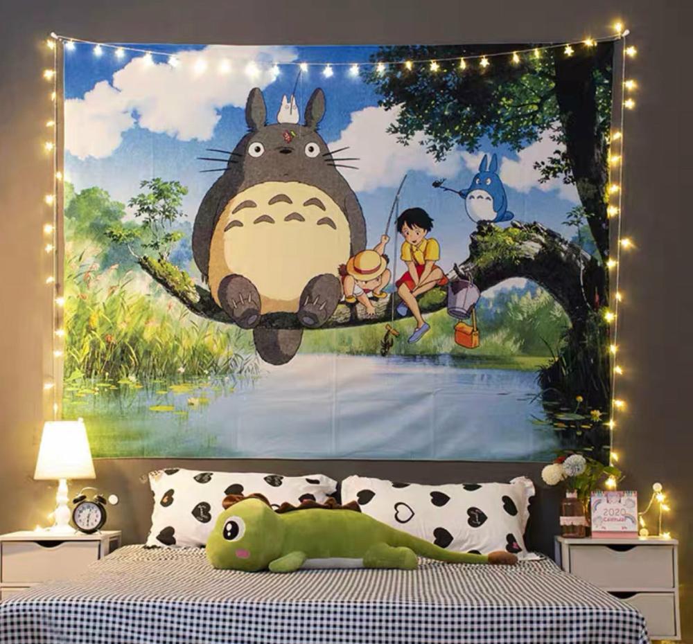 Houseware |  Cute Totoro Bedside Cloth Houseware Houseware