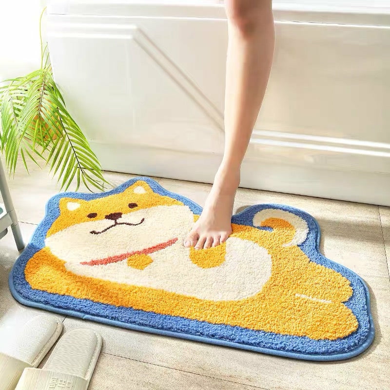 Houseware |  Funny Animal Floor Mat Houseware Cat