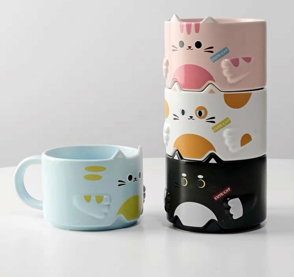 Houseware |  Funny Cat Mug Houseware Black