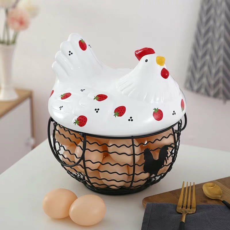 Houseware |  Funny Hen Egg Basket Houseware Houseware