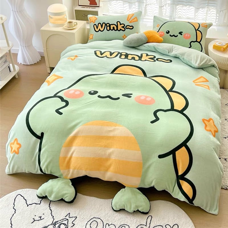 Houseware |  Kawaii Animal Bedding Set Houseware Houseware