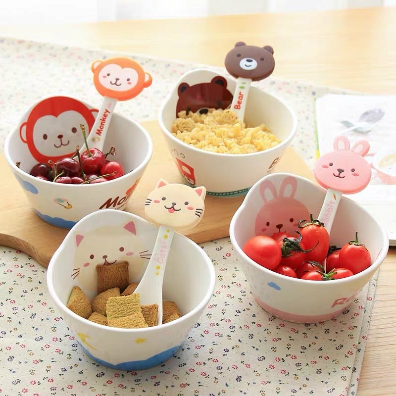 Houseware |  Kawaii Animal Bowl Houseware Houseware