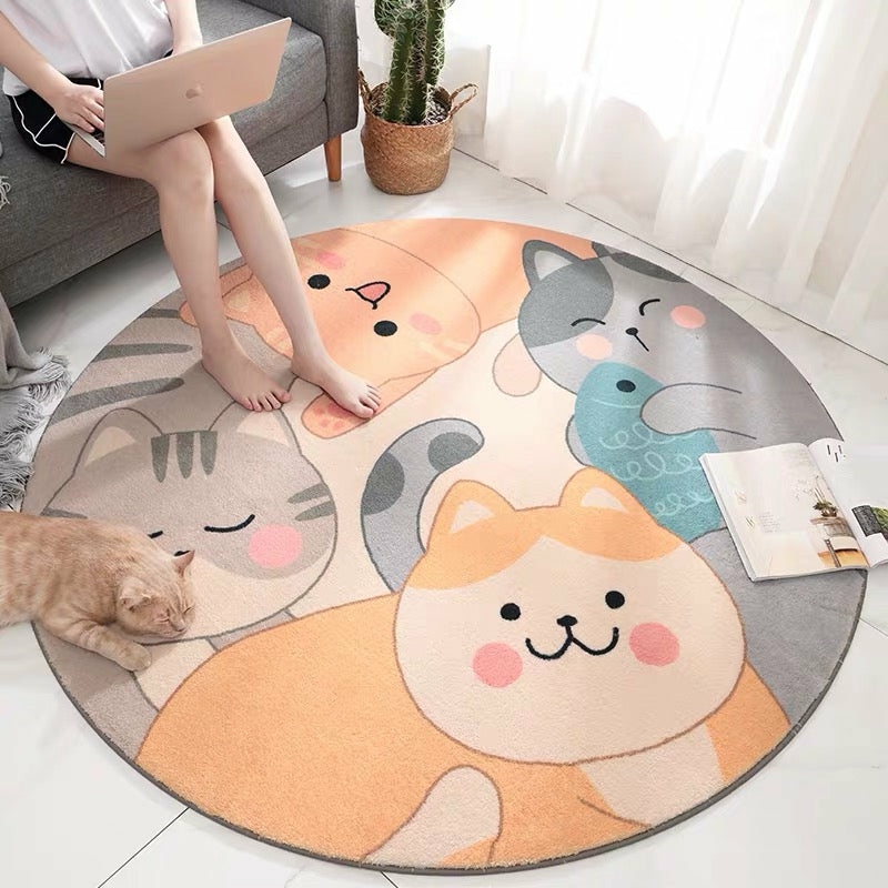 Houseware |  Kawaii Animal Floor Mat Houseware Houseware