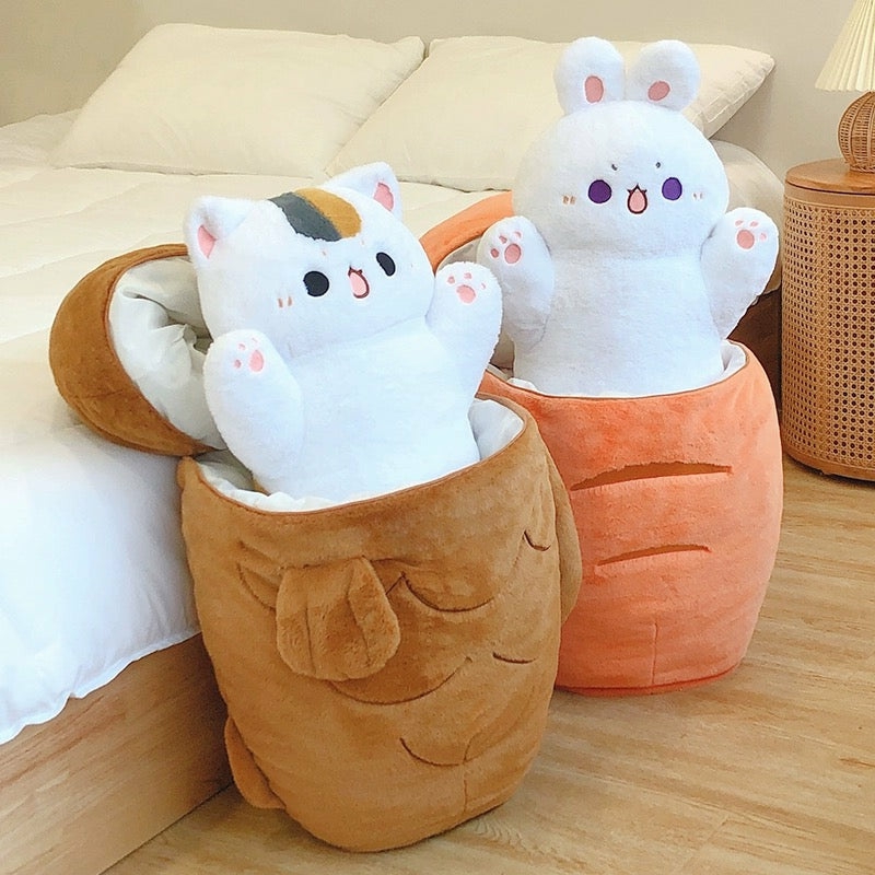 Houseware |  Kawaii Animal Toy Pillow Houseware Cat