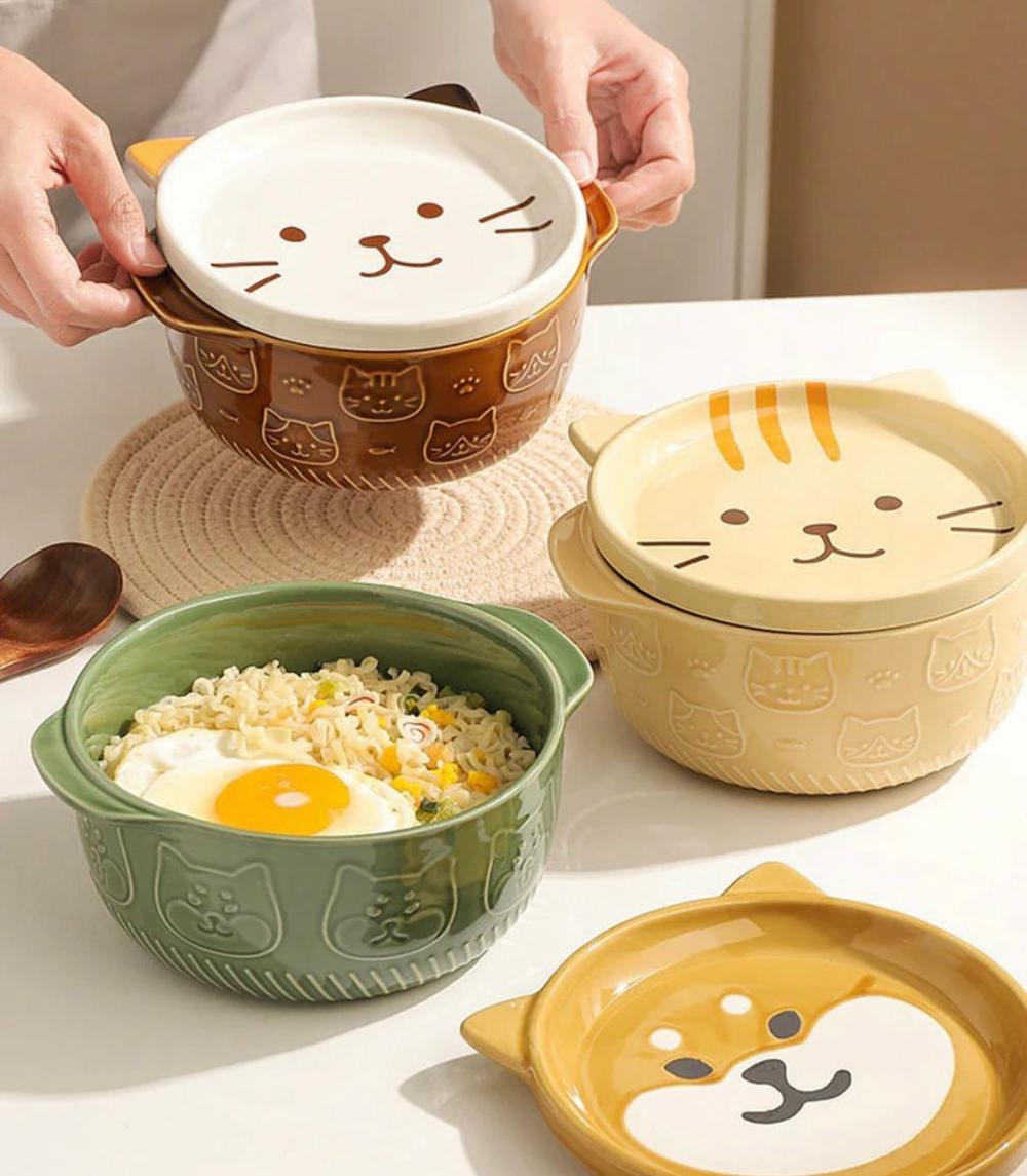 Houseware |  Kawaii Animals Bowl Houseware Houseware