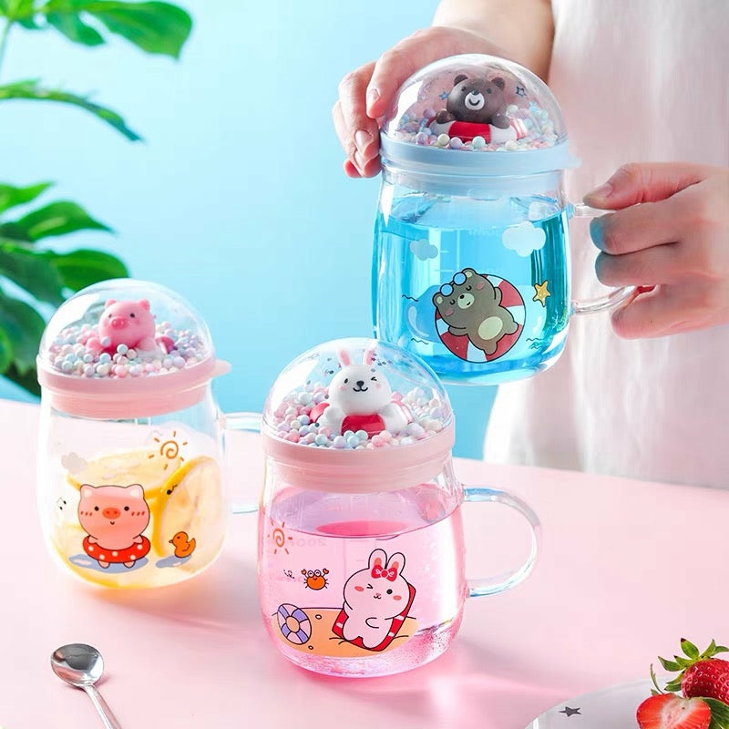 Houseware |  Kawaii Animals Water Cup Houseware Bear