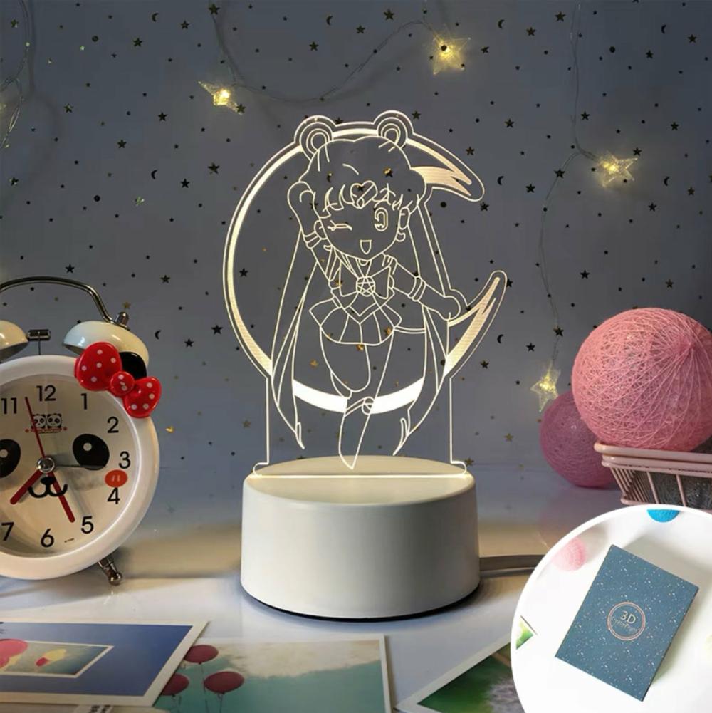 Houseware |  Kawaii Anime Lamp Houseware Houseware