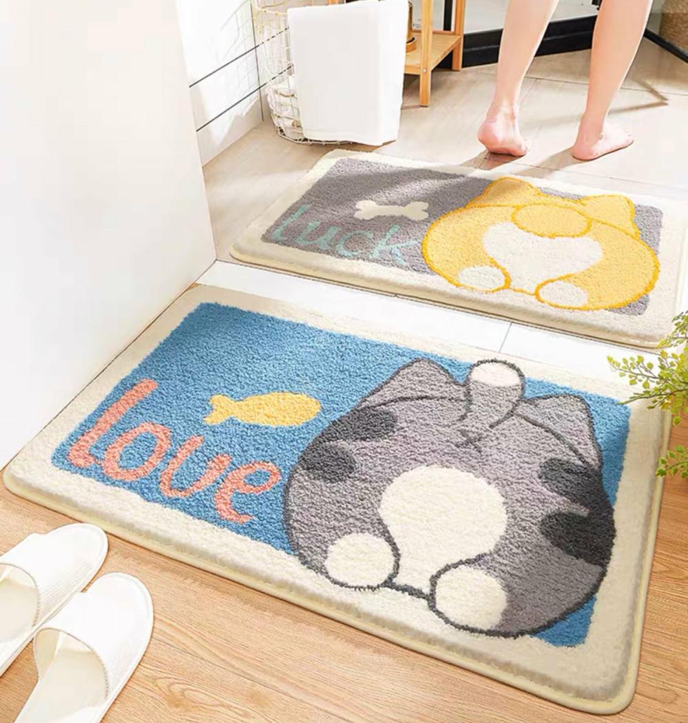 Houseware |  Kawaii Ass Floor Mat Houseware Houseware