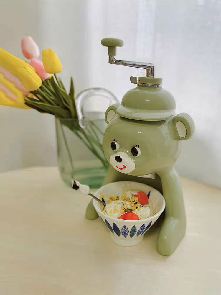 Houseware |  Kawaii Bear Ice Crusher Houseware Blue