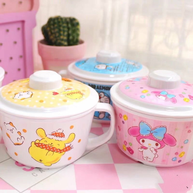 Houseware |  Kawaii Cartoon Bowl Houseware Houseware