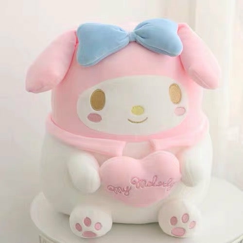 Houseware |  Kawaii Cartoon Plush Toy Houseware Black