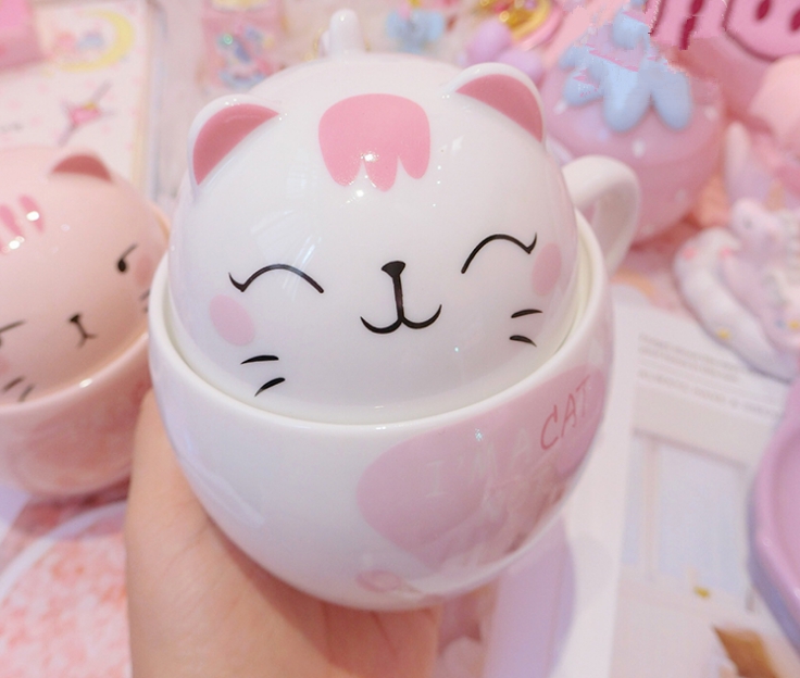 Houseware |  Kawaii Cat Cup Houseware Houseware