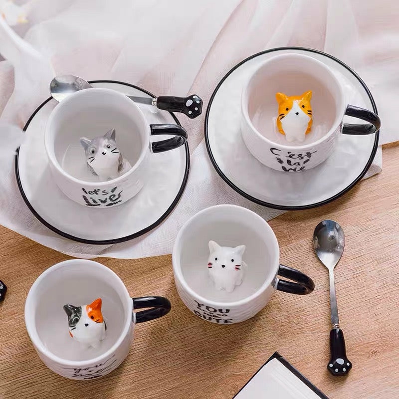 Houseware |  Kawaii Cat Mug Houseware Houseware