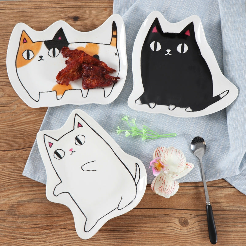 Houseware |  Kawaii Cat Plate Houseware Houseware