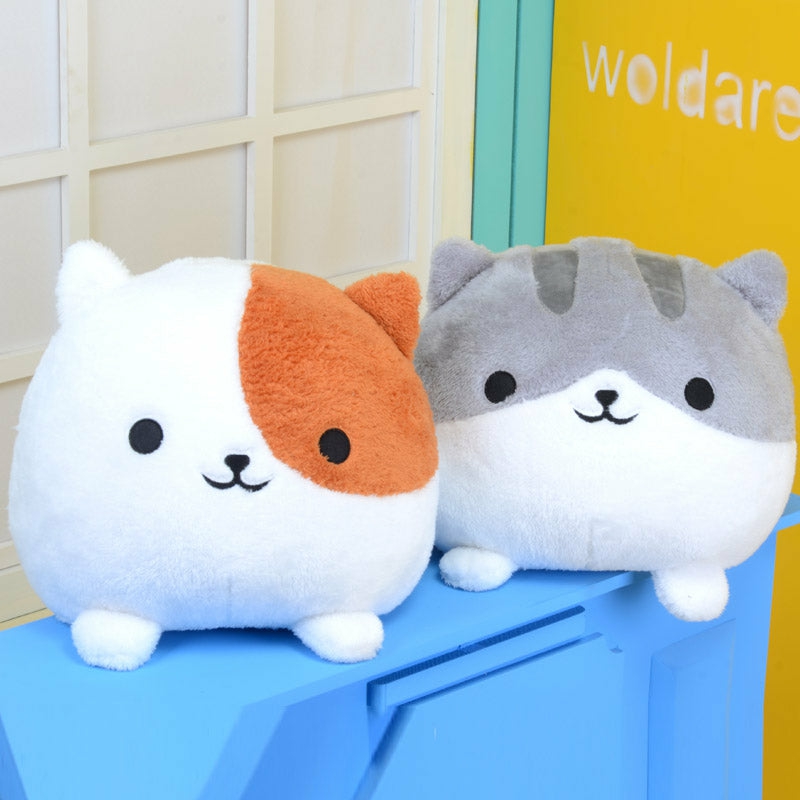 Houseware |  Kawaii Cat Plush Toy Houseware Grey