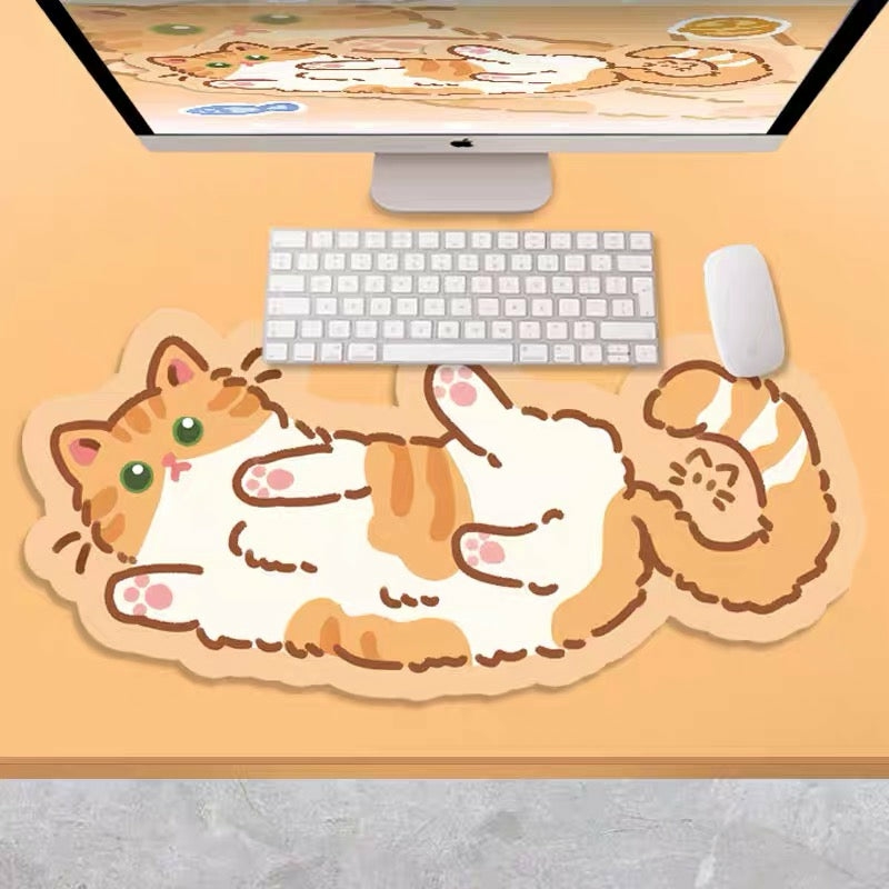 Houseware |  Kawaii Cats Mouse Pad Houseware Gray