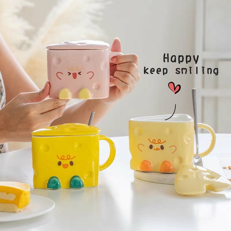 Houseware |  Kawaii Cheese Mug Houseware Houseware