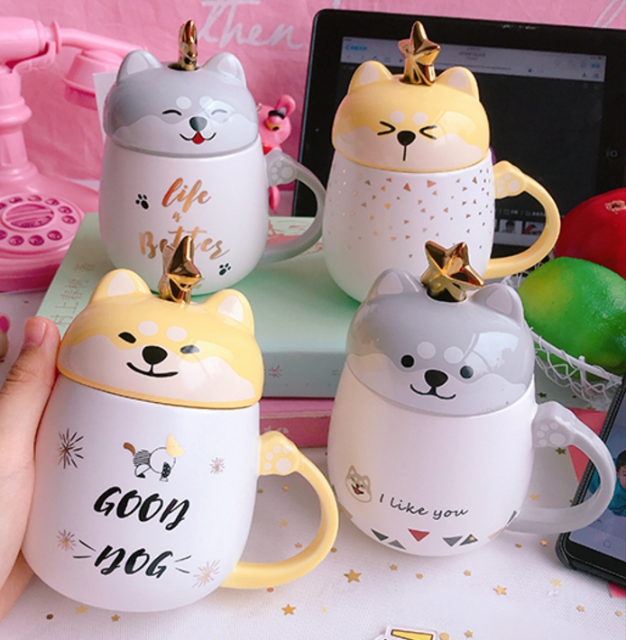 Houseware |  Kawaii Dog  Cup Houseware Houseware