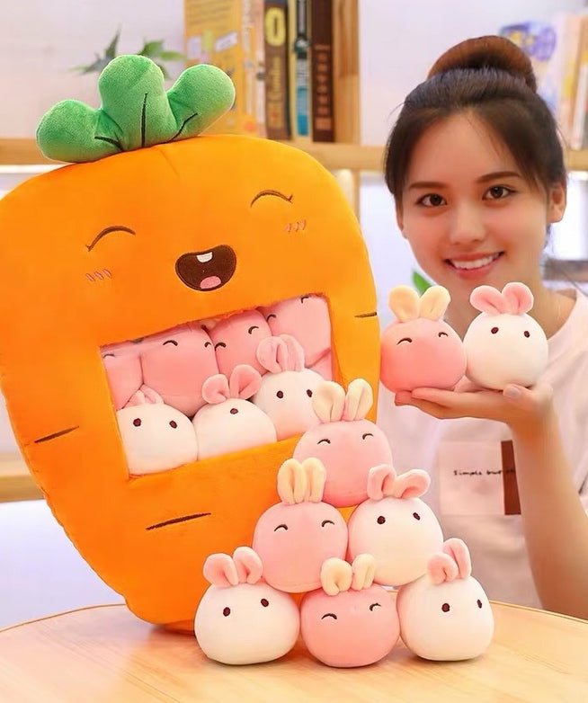 Houseware |  Kawaii Fruit Dolls Pillow Houseware Carrots A