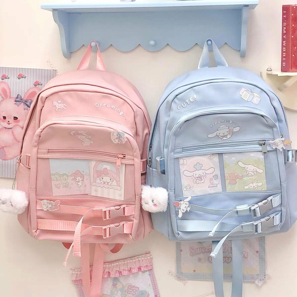 Houseware |  Kawaii Pastel Backpack Houseware Blue