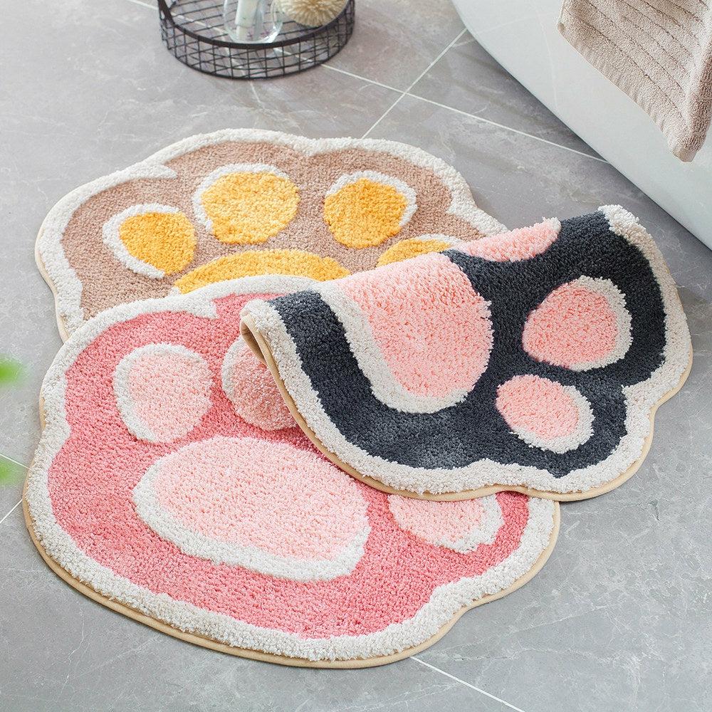 Houseware |  Kawaii Paw Floor Mat Houseware Brown