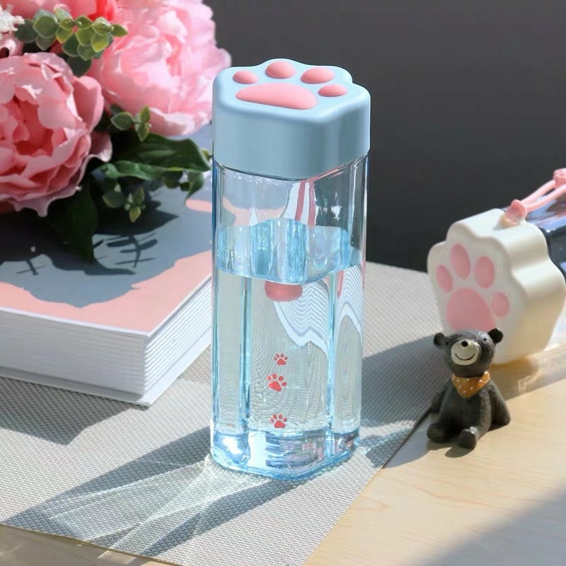 Houseware |  Kawaii Paws Drinking Bottle Houseware Brown