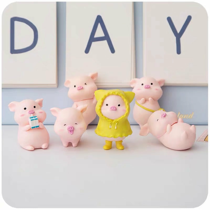 Houseware |  Kawaii Pig Dolls Set Houseware Houseware