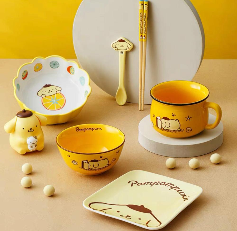 Houseware |  Kawaii Puppy Tableware Suit Houseware Houseware