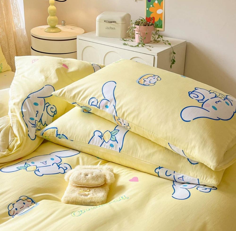 Houseware |  Lemon Cinnamoroll Bedding Set Houseware Houseware