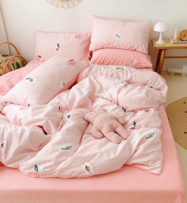 Houseware |  Lovely Peaches Bedding Set Houseware Houseware