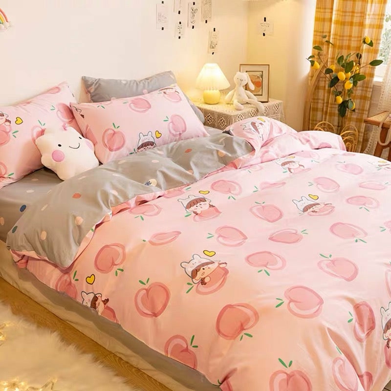 Houseware |  Peach Baby Bedding Set Houseware Houseware