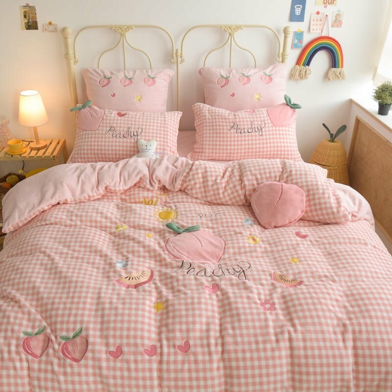 Houseware |  Soft Peachy Bedding Set Houseware Houseware