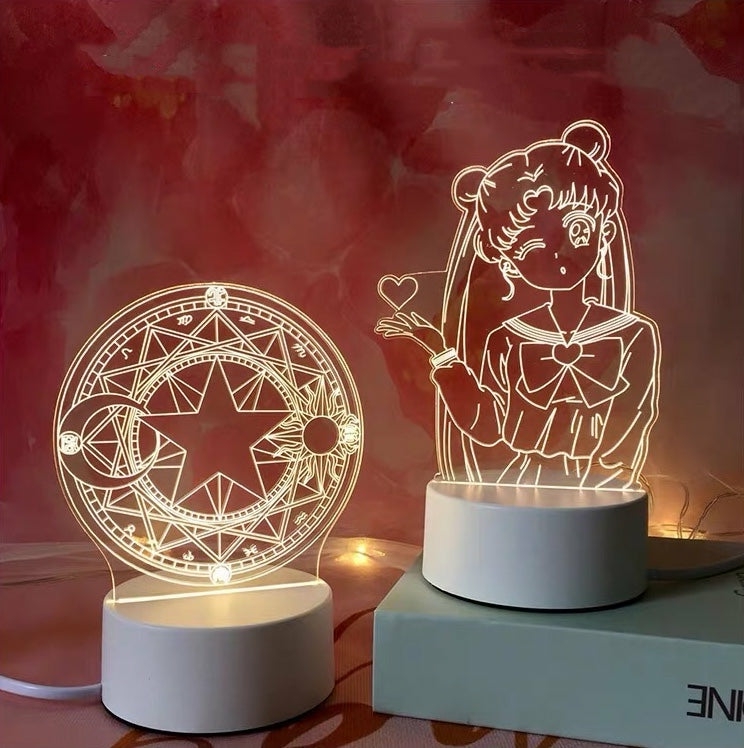 Houseware |  Sweet Anime Lamp Houseware Houseware