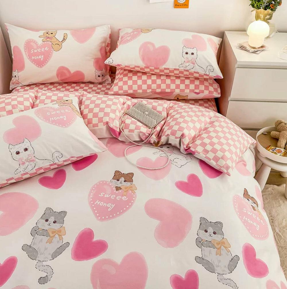 Houseware |  Sweet Cats Bedding Set Houseware Houseware