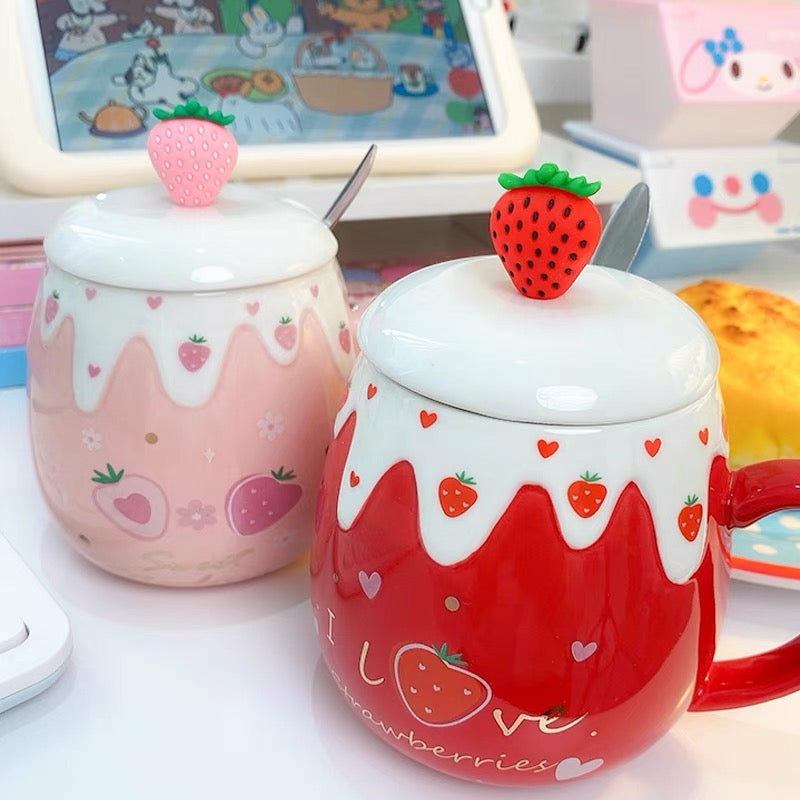 Houseware |  Sweet Strawberry Mug Houseware Houseware