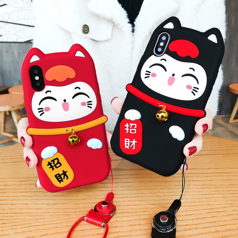 Phone Case |  Fortune Cat Phone Case Phone Case Phone Case