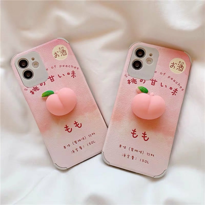 Phone Case |  Peach Phone Case Phone Case Phone Case