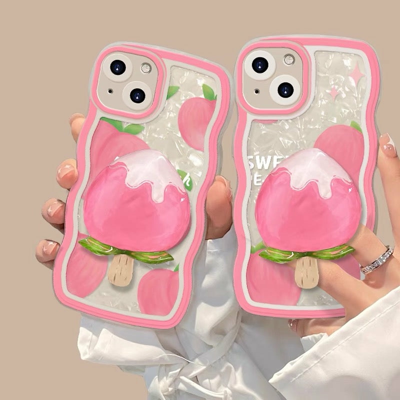 Phone Case |  Peach Phone Case Phone Case Phone Case