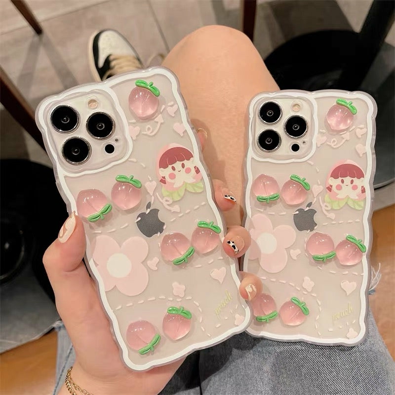 Phone Case |  Peach Phone Case Phone Case Phone Case