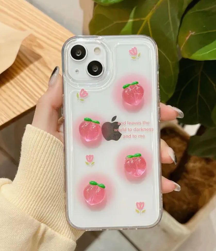 Phone Case |  Peach Phone Case Phone Case Phone Case